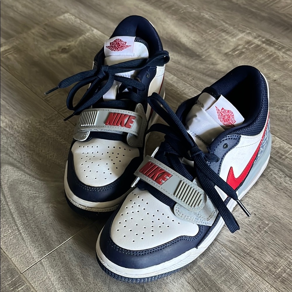 Nike Air Jordan Legacy 312 Red and Blue Sneakers Low Top Classic Design